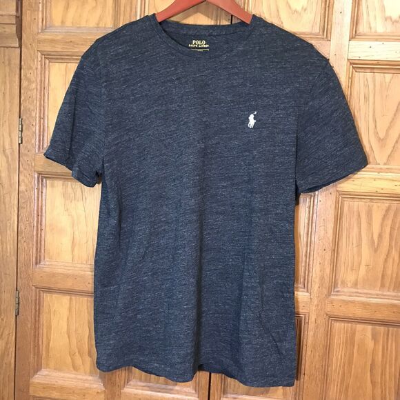 Polo Ralph Lauren Heather Charcoal Women's M 175/96A Short Sleeve Cotton T-shirt - Picture 2 of 10
